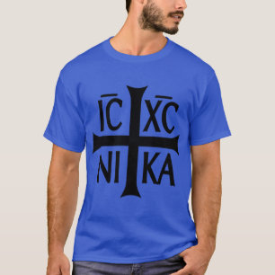 T-shirt Croix IC XC NIKA fille chrétienne orthodoxe