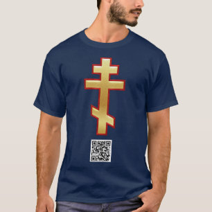 T-SHIRT CROIX ORTHODOXE RUSSE