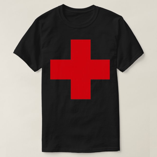 T-shirt Croix Rouge (Design devant)