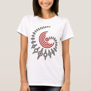 T-shirt crop circle