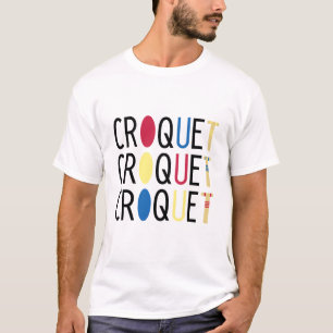 T-shirt Croquet mignon