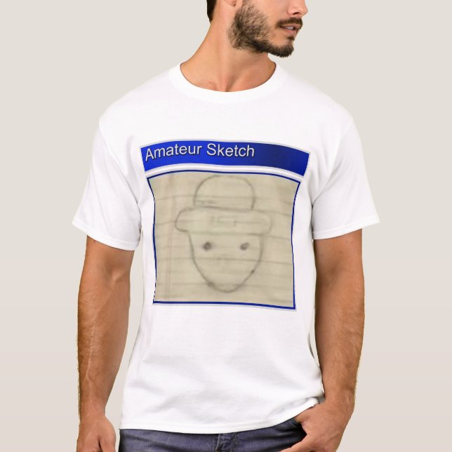 T-shirt Croquis amateur de lutin (Devant)