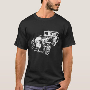 T-shirt Croquis classique Cadillac V-16 1930