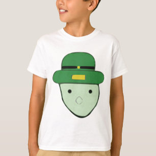 T-shirt Croquis coloré par vert Meme de lutin
