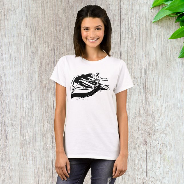T-shirt Croquis de bateau (Créateur téléchargé)