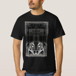 T-Shirt Croquis de Cheval Ornement