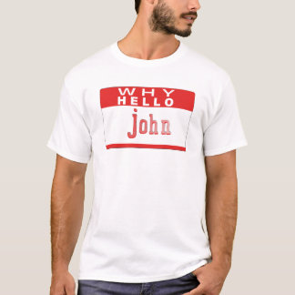T-shirt croquis de comédie de whyhellojohn