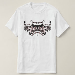 T-shirt Croquis de tigre (Blanc 1)