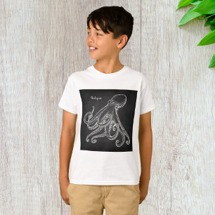 T-shirt Croquis d'octopus