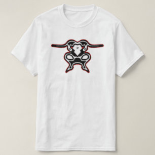 T-shirt Croquis d'un taureau de saut