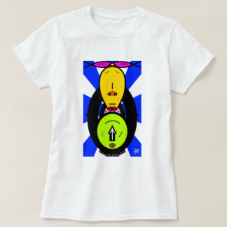 T-shirt Croquis d'une créature ressemblant à un singe