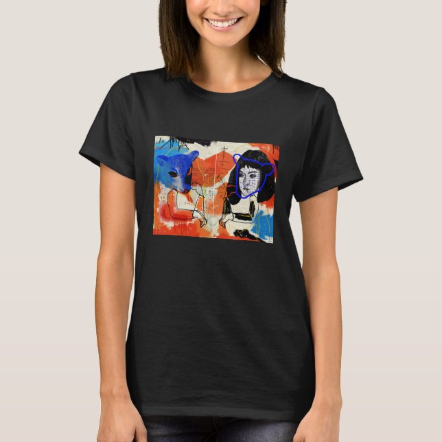 T-shirt Croquis orphelin de l'abrégé sur Mk cool du noir | (Devant)
