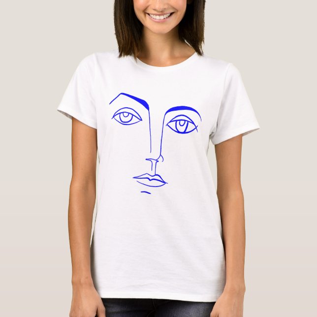 T-shirt Croquis par Picasso (Devant)