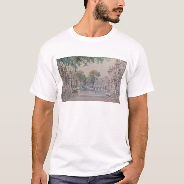 T-shirt Croquis pour le ballet de Tchaikovsky (Devant)