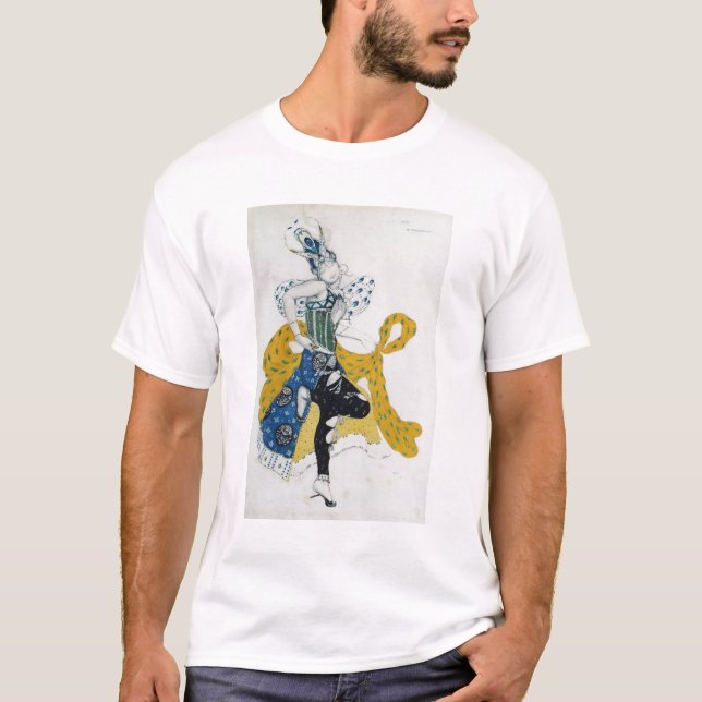 T-shirt Croquis pour le ballet "Peri de La", par Paul (Devant)