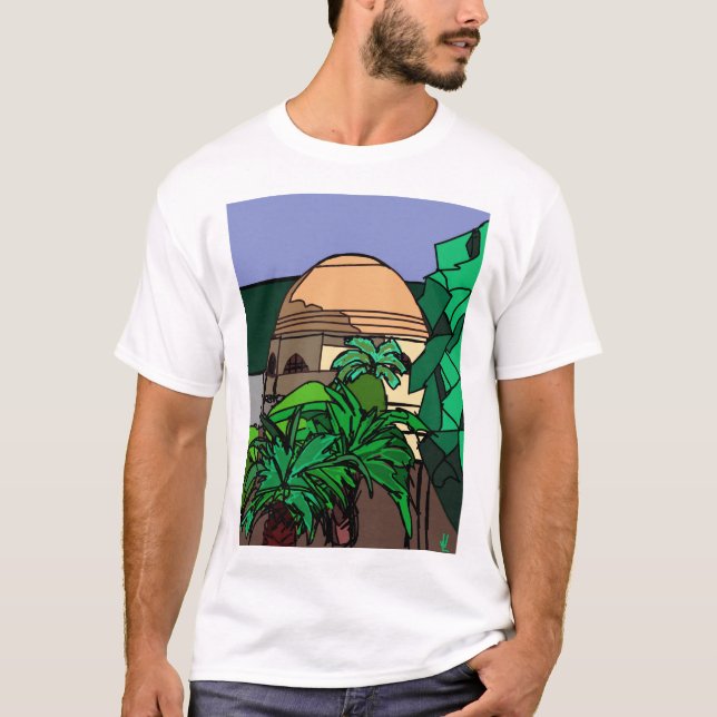 T-shirt Croquis urbain de San Francisco de parc de Dolores (Devant)