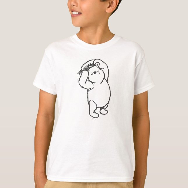 T-shirt Croquis Winnie l'Ooh 1 (Devant)