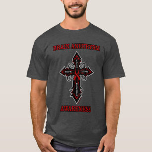 T-shirt Cross/Awareness...Cerveau Aneurysme