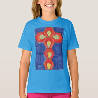 T-shirt Cross Motif Sport-Tek pour enfants Tee