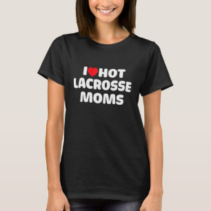 T-shirt Crosse Je Suis Amoureux Des Mamans De Crosse Chaud