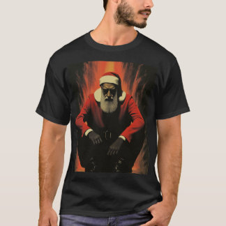 T-shirt Croupir le Père Noël de l'enfer