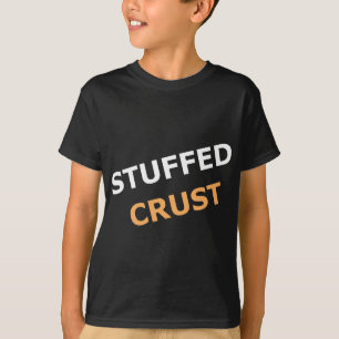 T-shirt Croûte de pizza fourrée pour les fans de pizza