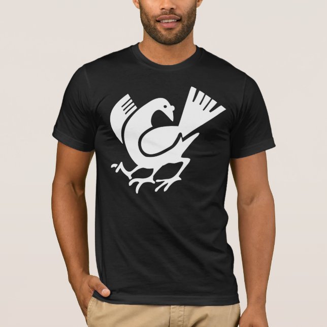 T-shirt Crow à trois pattes (Devant)