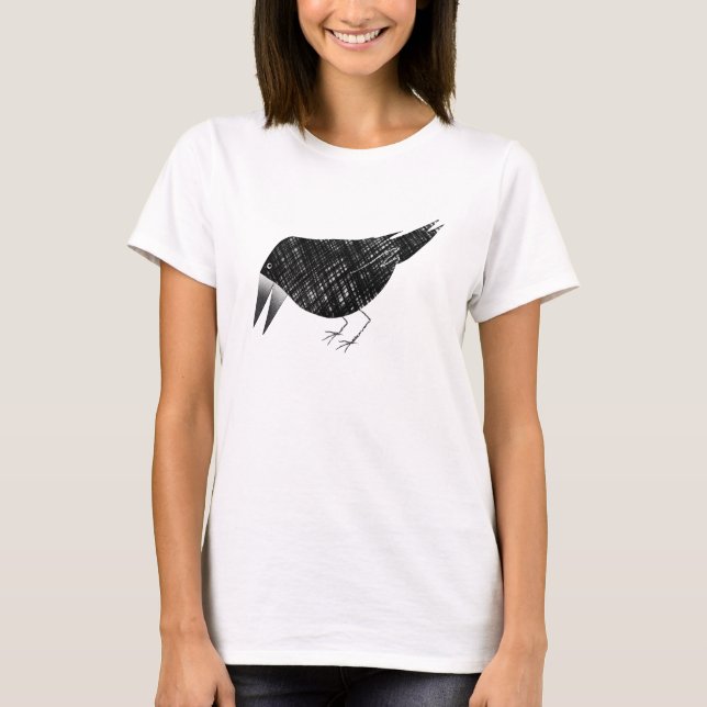T-shirt Crow coudu (Devant)