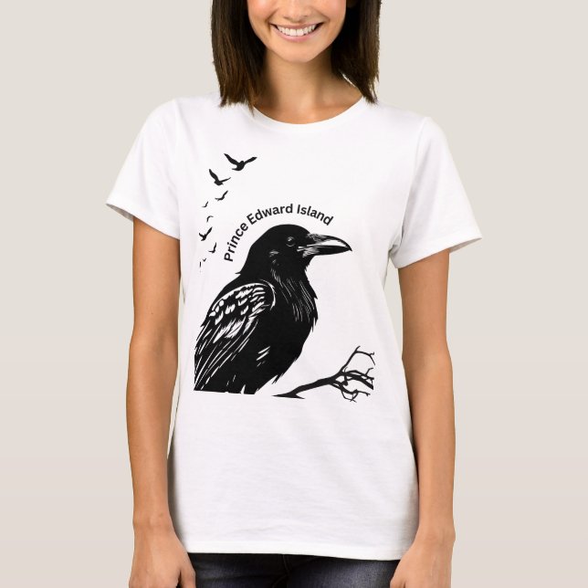 T-shirt Crow PEI (Devant)