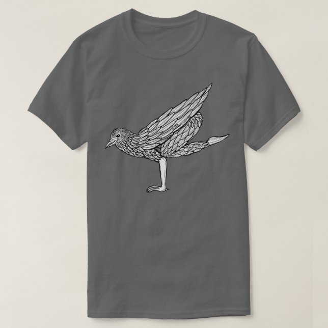 T-shirt Crow Pose Bakasana (Design devant)