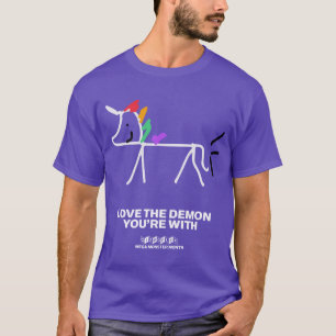 T-shirt Crow vs Servo : AIMER LE DÉmon