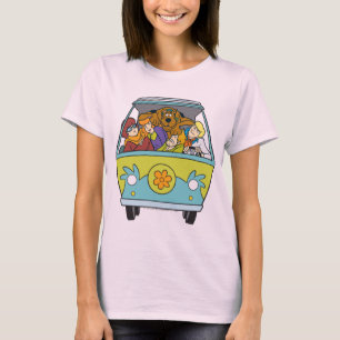 T-shirt Crowded In The Mystery Machine