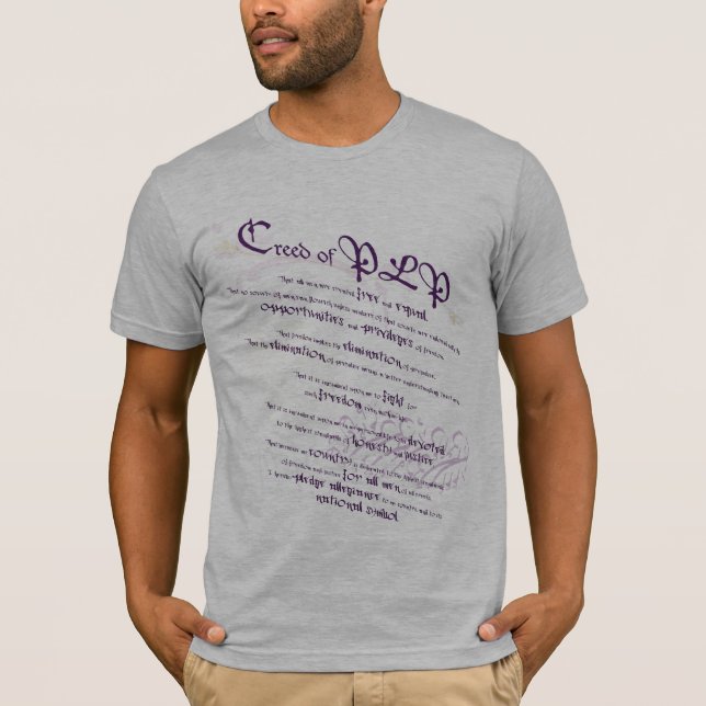 T-shirt Croyance d'abrégé sur phi de pi lambda (Devant)
