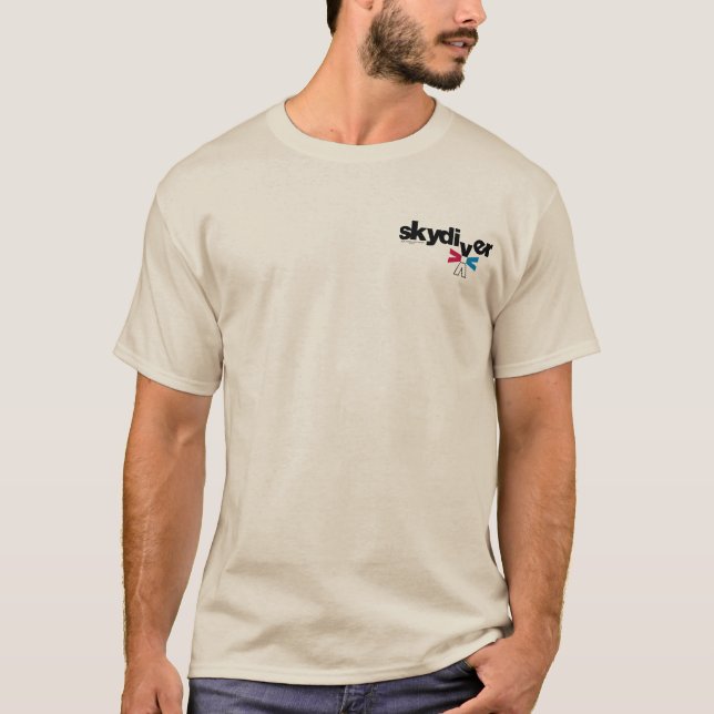 T-shirt Croyance de parachutistes (Devant)