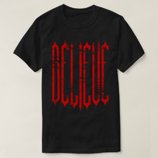 T-shirt croyance gothique