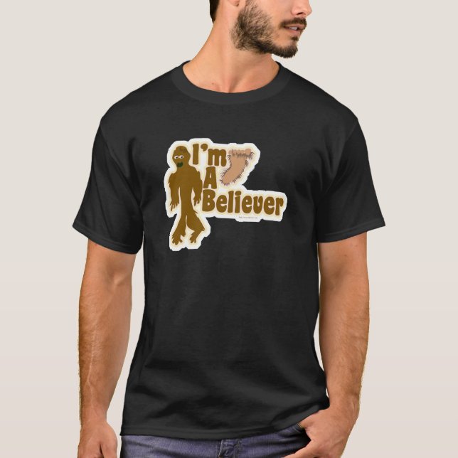 T-shirt Croyant de Bigfoot (Devant)