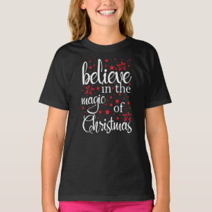 T-shirt Croyez à la magie de Noël