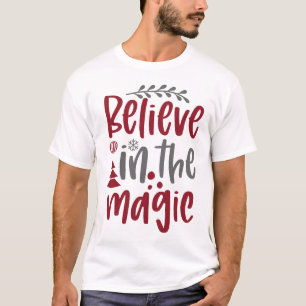 T-shirt Croyez en la magie Noël