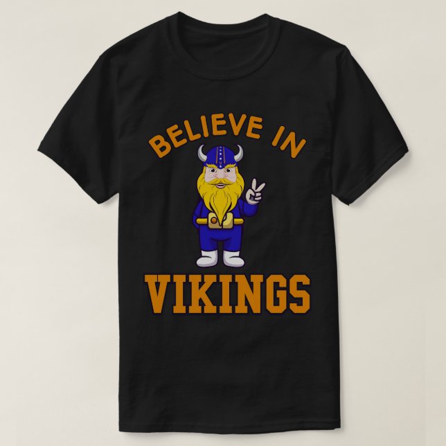 T-SHIRT CROYEZ EN VIKINGS (Design devant)