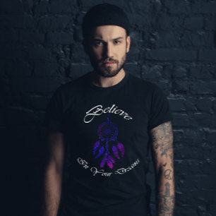 T-shirt Croyez en vos rêves boho Motivationnel dire