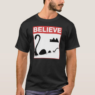 T-shirt Croyez le monstre de Loch Ness