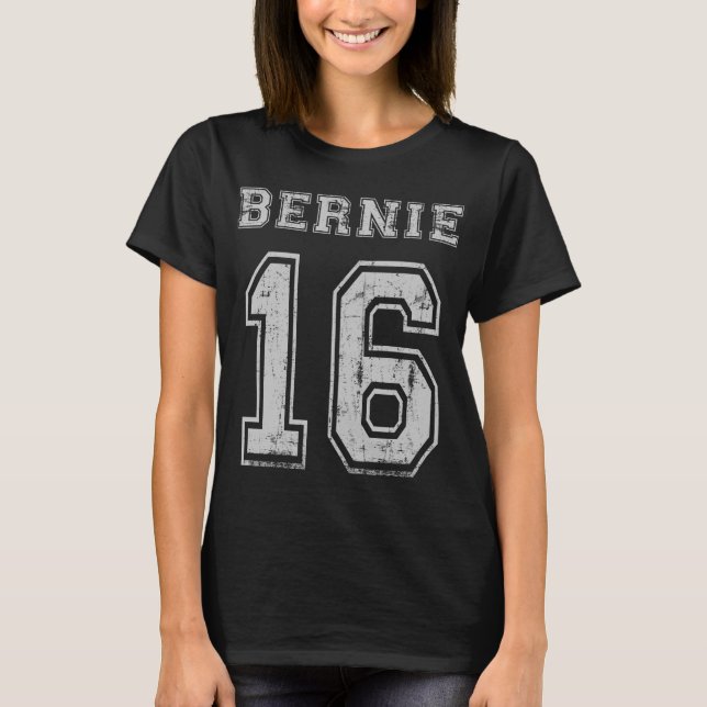 T-shirt Cru 2016 de ponceuses de Bernie (Devant)
