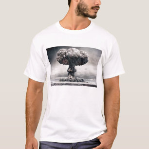 T-shirt Cru de champignon atomique