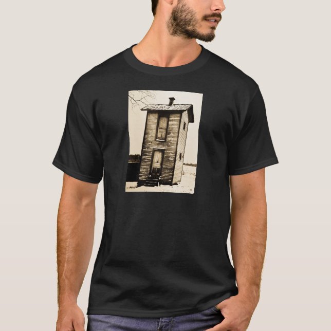 T-shirt Cru de dépendance de deux histoires drôle (Devant)