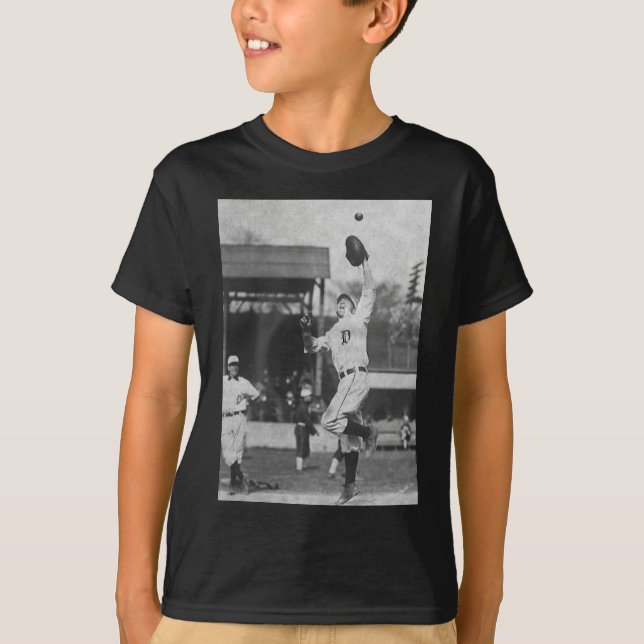 T-shirt Cru de glissière de lanterne magique de Detroit (Devant)