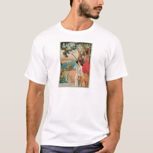 T-shirt Cru de la France de d'Azur d'Antibes Côte