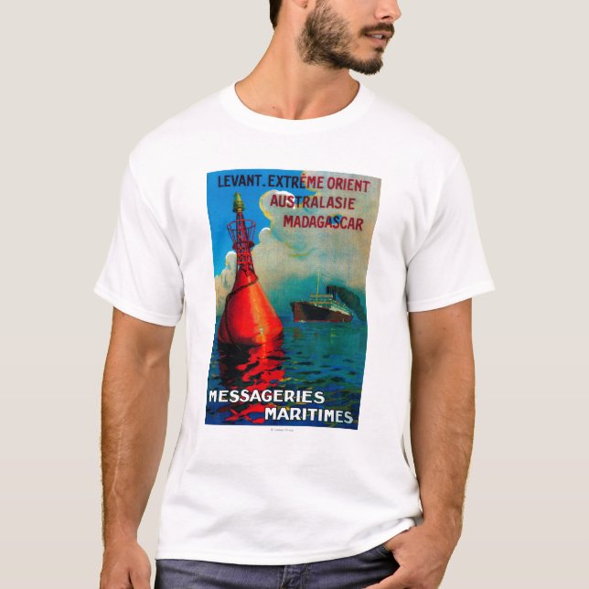 T-shirt Cru extrême PosterEurope de Levant l'Orient (Devant)