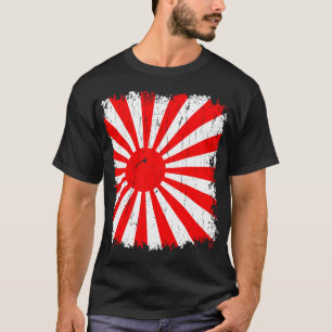 T-shirt Cru le drapeau de Soleil Levant