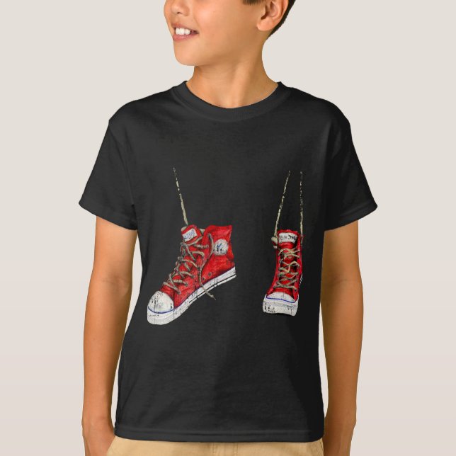 T-shirt Cru partant furtivement autour (Devant)