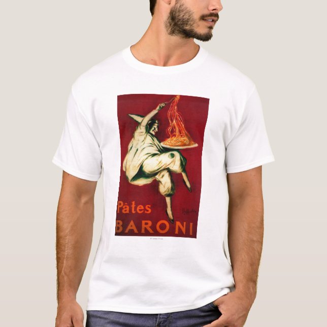 T-shirt Cru PosterEurope de Baroni de pâtés (Devant)